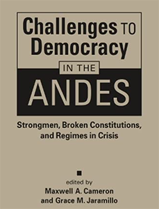 Book cover: Challenges to Democracy in the Andes